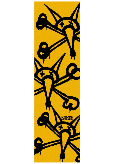 Bones Wheels Vato Rat 9" x 33" Griptape white – Vooraanzicht