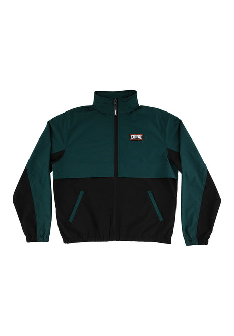 Lost At Sea Packable Windbreaker black-green Vorderansicht