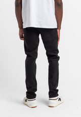 Skinny Fit black-black Rueckenansicht