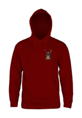 Andy Anderson Skull garnet Rueckenansicht