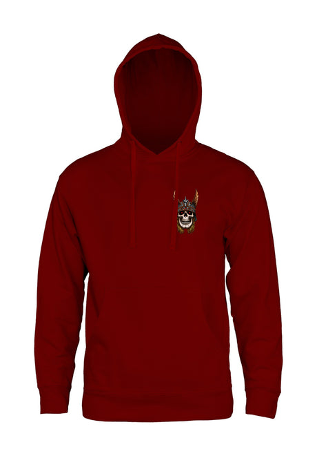 Andy Anderson Skull garnet Rueckenansicht