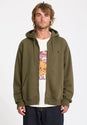 Single Stone Zip sageleaf Vorderansicht
