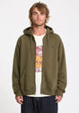 Single Stone Zip sageleaf Vorderansicht