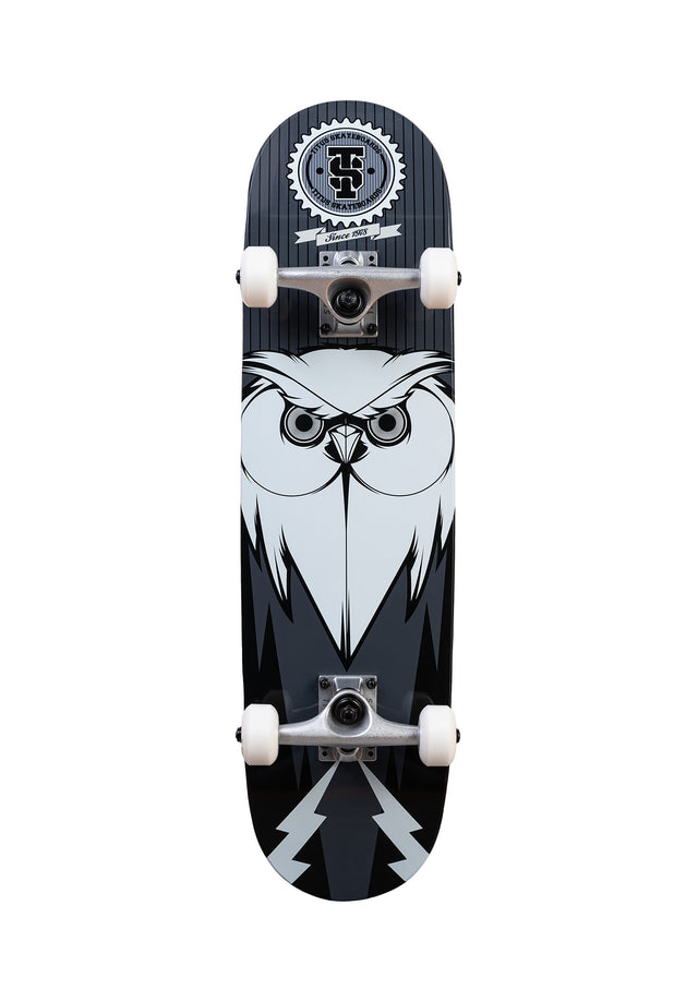 Blackbird Owl Mini black-grey-white Vorderansicht