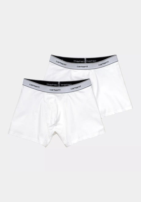 Cotton Trunks white-white2 Vorderansicht