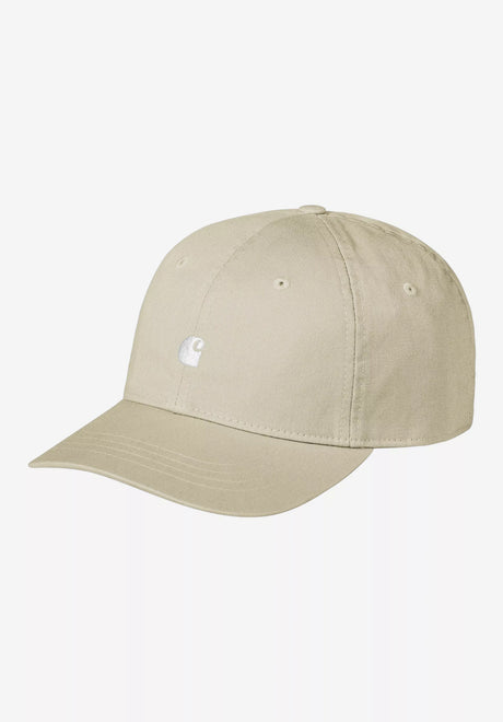 Madison Logo Cap stone-white Vorderansicht