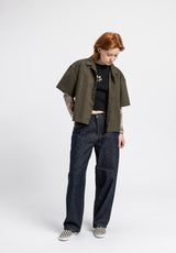 Elsaia darkolive Seitenansicht