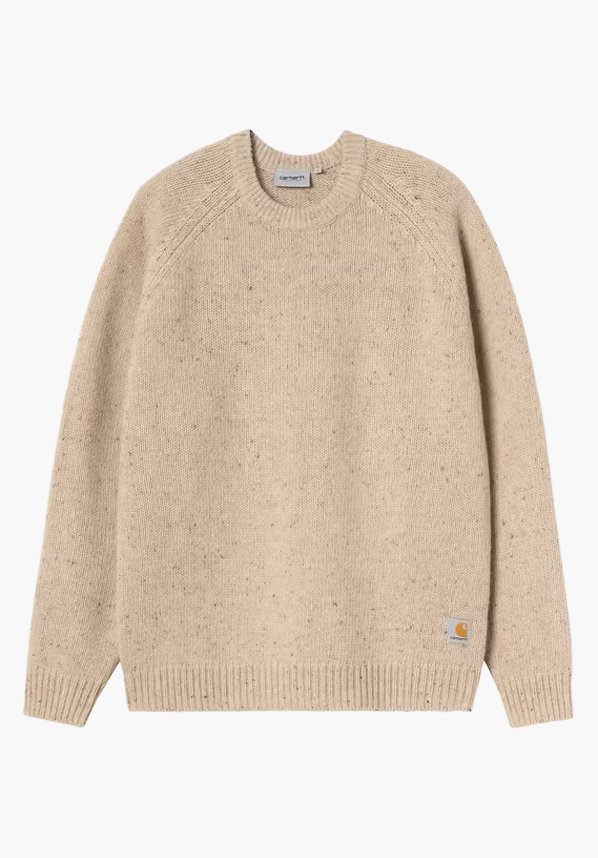 Anglistic Sweater speckledfleurdesel Vorderansicht