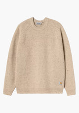Anglistic Sweater speckledfleurdesel Vorderansicht