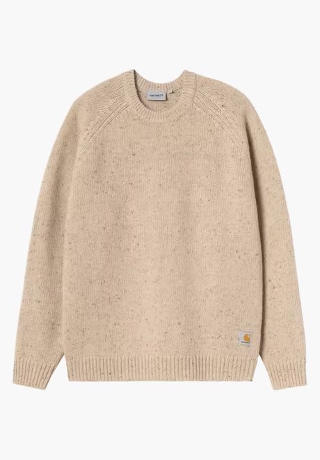 Anglistic Sweater speckledfleurdesel Vorderansicht