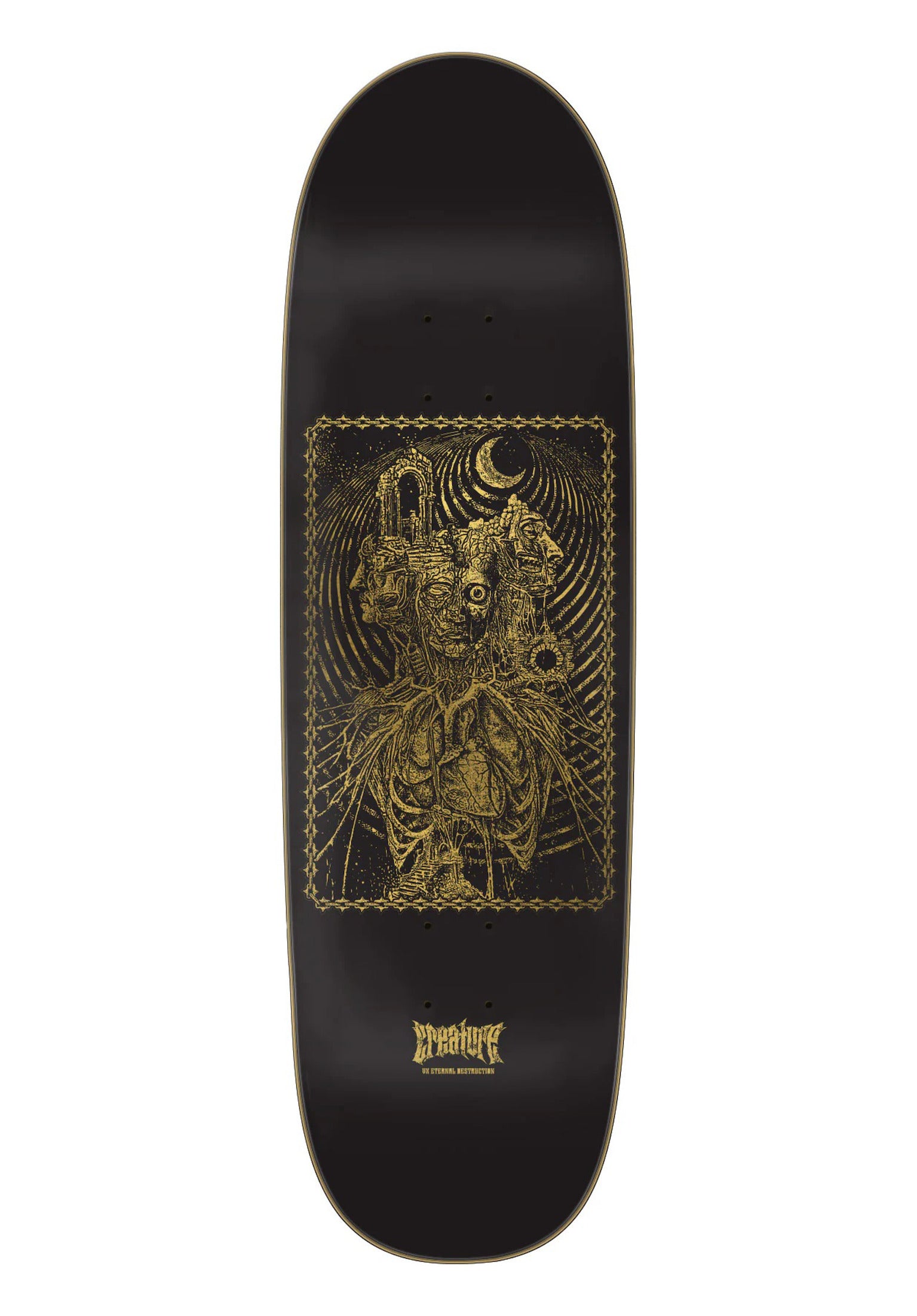 Fortress LG VX Egg-Shaped Creature Deck in black – TITUS