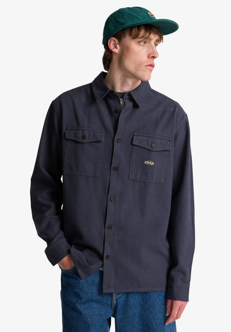 Del Mar Flannel charcoalgrey Vorderansicht