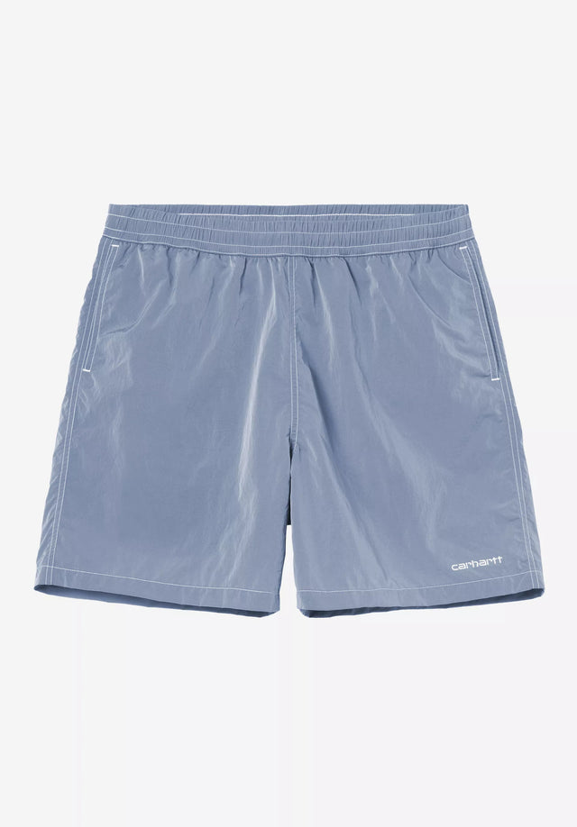 Canby Swim Trunks gentleblue-white Vorderansicht