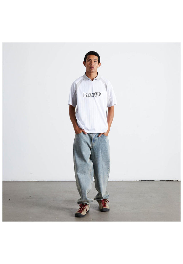 Sideline Soccer Jersey white Vorderansicht