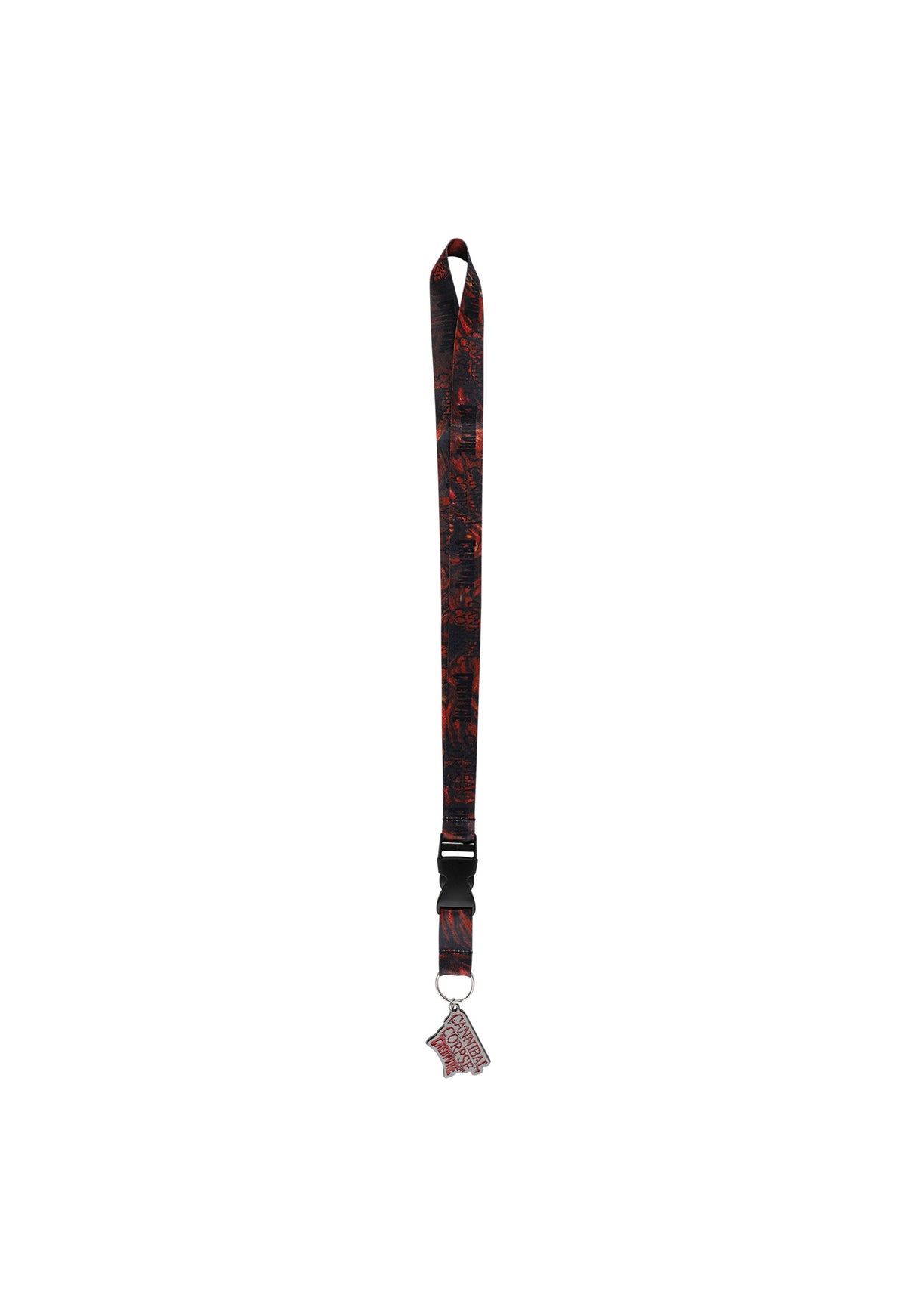 x Cannibal Corpse Key Chain Lanyard red-black Rueckenansicht
