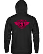 Winged Ripper Blacklight pink Vorderansicht