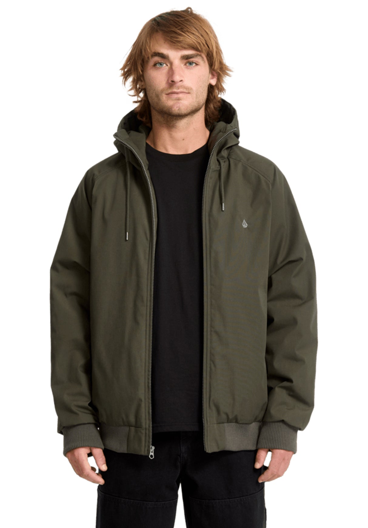 Hernan 10K Volcom Giacca invernale in rinsedblack per uomini – TITUS