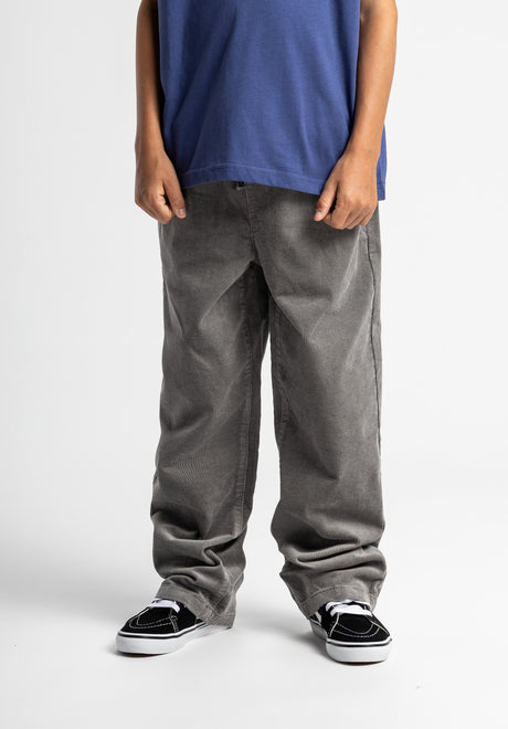Surpa Kids darkgrey-cord Vorderansicht