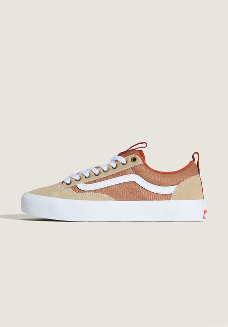Skate Old Skool 36 + khaki-burntorange Vorderansicht