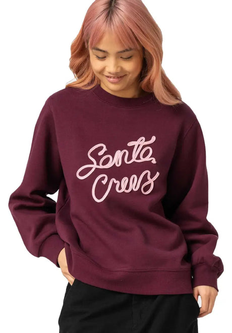 Ribbon Script Front darkcherry Vorderansicht
