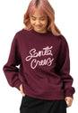 Ribbon Script Front darkcherry Vorderansicht