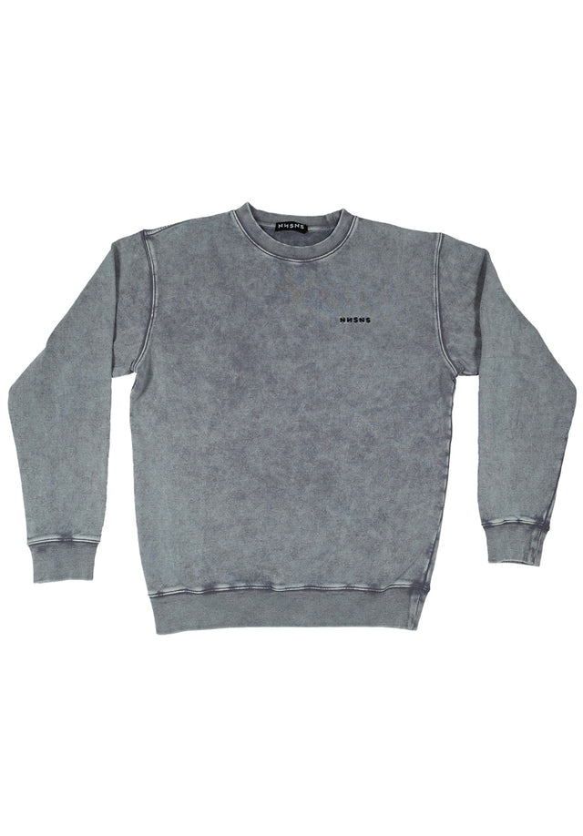 Embroidered HW Crew blue Vorderansicht