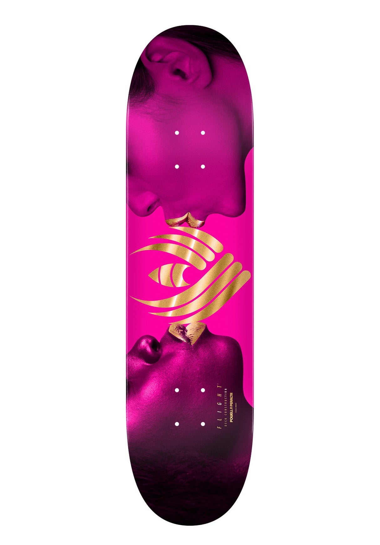 Flight Shape 243 K26-Kiss pink/gold-foil Vorderansicht
