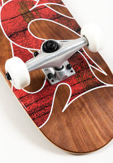 Classic Logo Mini brown-stained Closeup2