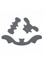 All Terrain Helmet Pad Kit HS cement grey Vorderansicht