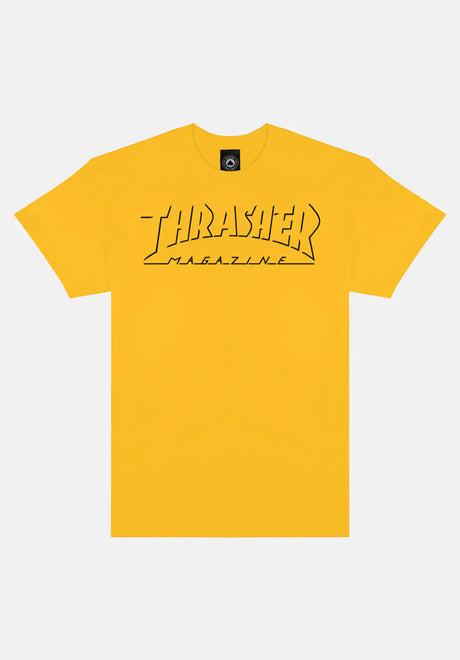 Shadow Mag Logo gold Vorderansicht