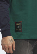 Tyshawn Rugby green-navy Closeup1