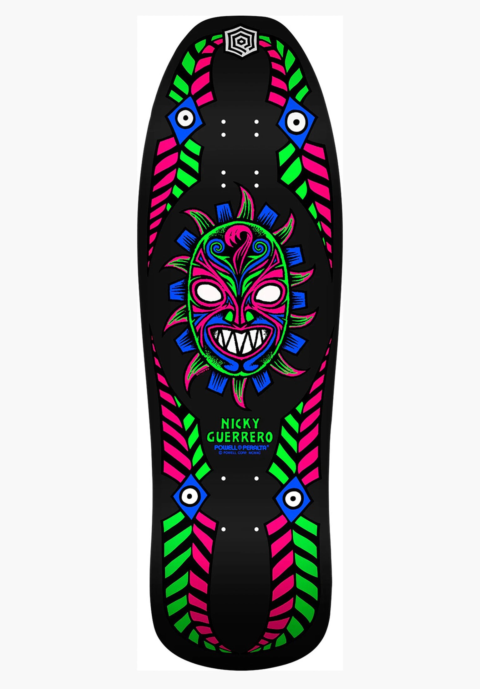Nicky Guerrero Mask Powell-Peralta Deck in blacklight – TITUS