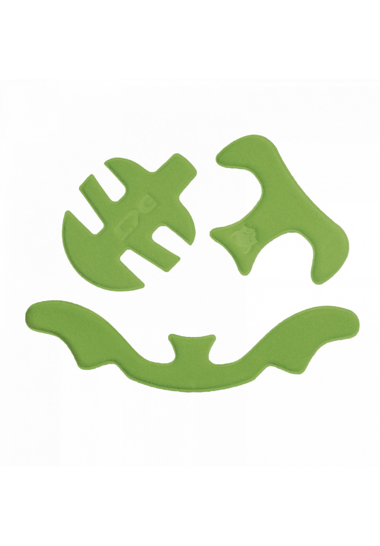 Adult Helmet Pad Kit HS Asian Fit green Vorderansicht Zoom Image