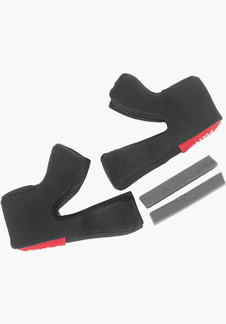 Advance Magnetic Cheek Pad Set black Vorderansicht