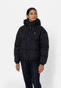 Alatna Oversized Puffer black Vorderansicht