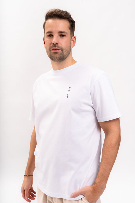 Rules Alwin T-Shirt white – Detail view 1