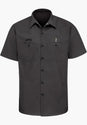 Andrew Allen Work Shirt charcoal Vorderansicht