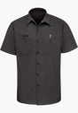 Andrew Allen Work Shirt charcoal Vorderansicht