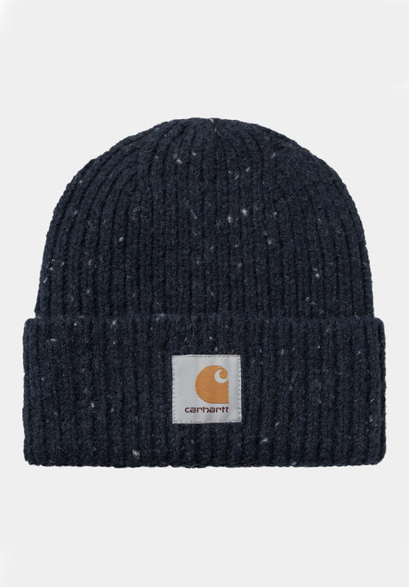 Anglistic Beanie speckledairforceblue Vorderansicht