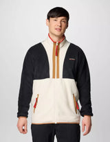 Backbowl II Full Zip Fleece black-chalk Vorderansicht