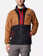 Backbowl II Full Zip Fleece camelbrown-black Vorderansicht