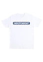 Bar Logo heavyweight white-navy Vorderansicht