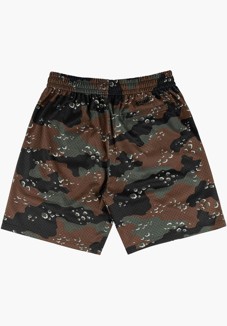 Barb Mesh Short timber Rueckenansicht