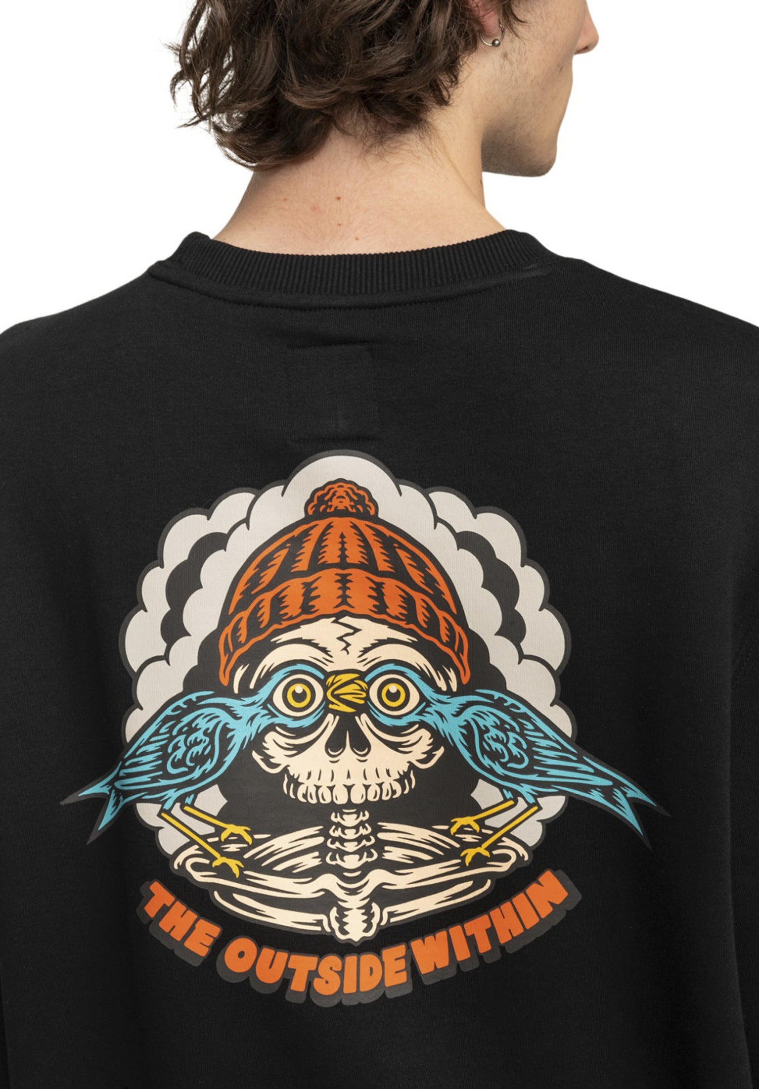 Birds Eye Crew Element Sweatshirt in flintblack for men – TITUS