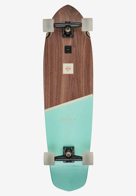 Blazer XL 36" walnut-aruba-blue Vorderansicht
