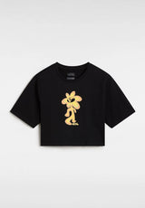 Bloom Head Crew Crop II black Vorderansicht