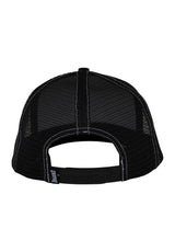 Bonehead 2 Relic Mesh Trucker 5-Panel structured black Rueckenansicht