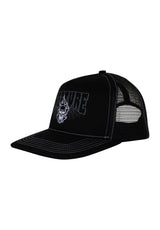 Bonehead 2 Relic Mesh Trucker 5-Panel structured black Vorderansicht