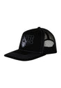 Bonehead 2 Relic Mesh Trucker 5-Panel structured black Vorderansicht