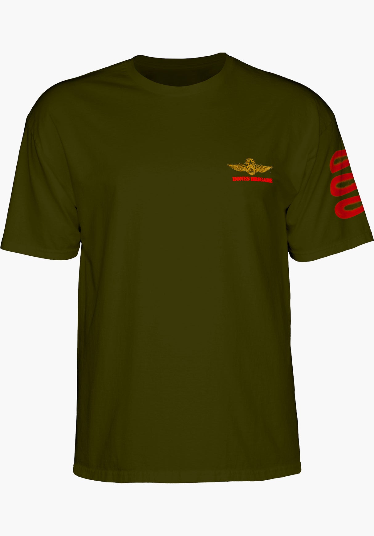 Bones Brigade Bomber Powell-Peralta T-Shirt in military-green for